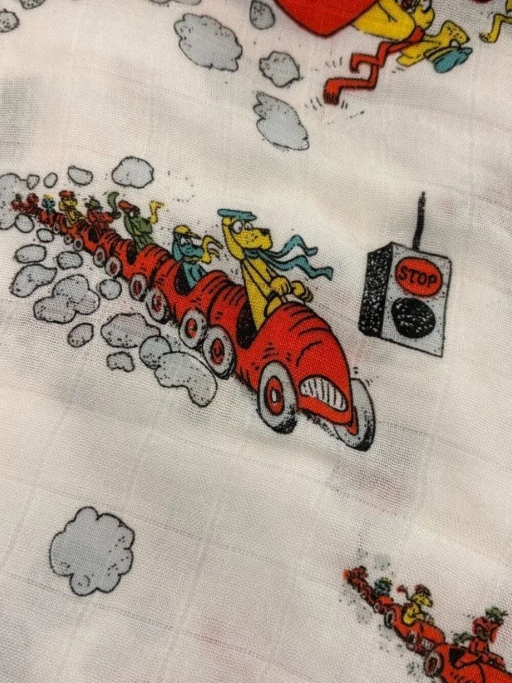Newcastle Classics Dr. Seuss-Themed Muslin Swaddle Blanket